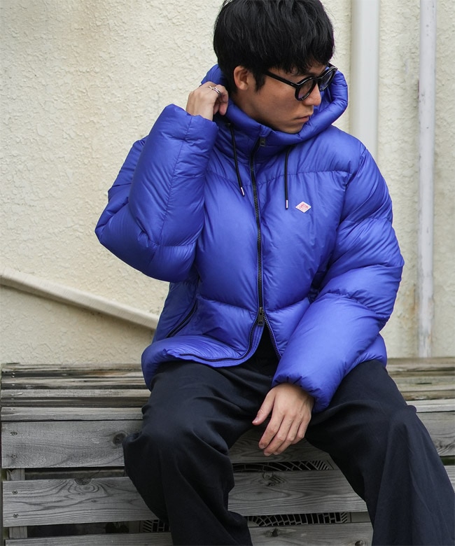 ◇[DT-A0534MCR]DANTON(ダントン) DOWN HOODED JACKET ダウンフード