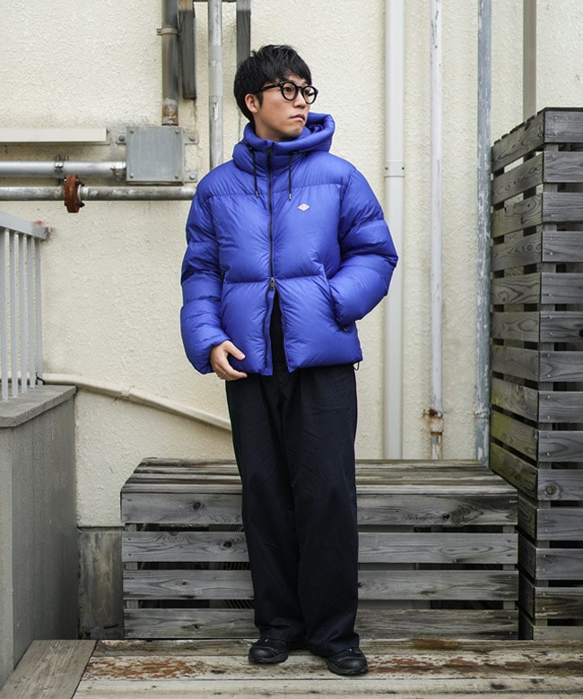 ◇[DT-A0534MCR]DANTON(ダントン) DOWN HOODED JACKET ダウンフード
