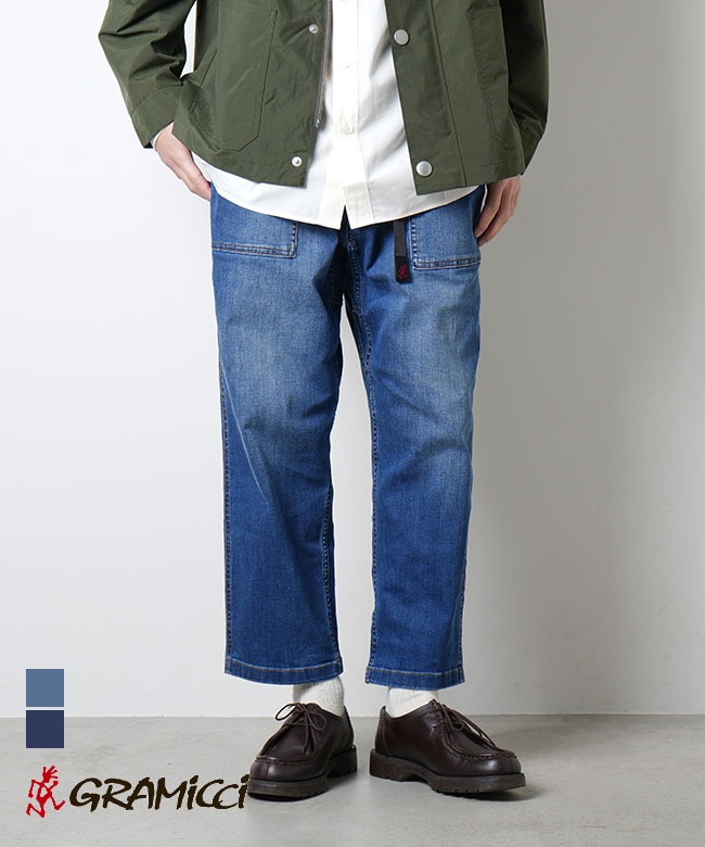 G3FU-P004]GRAMICCI(グラミチ) STRETCH DENIM LOOSE TAPERED PANT