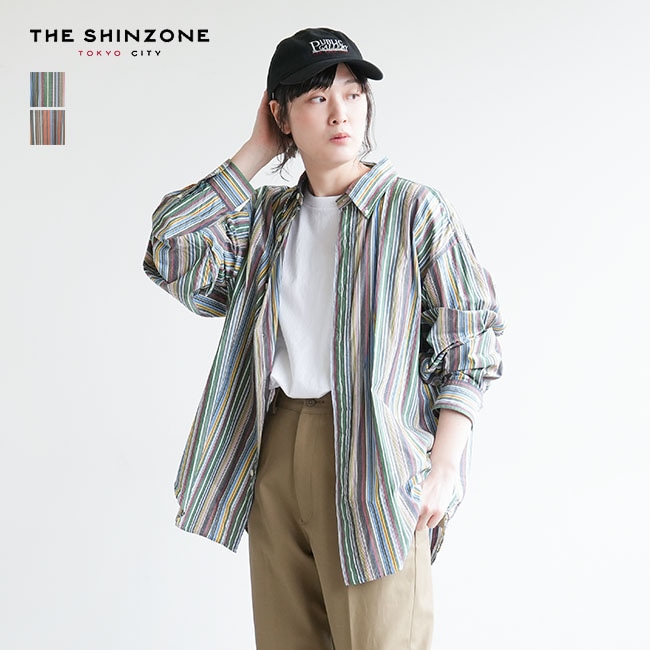 23MMSBL08]THE SHINZONE(ザ シンゾーン)DADDY SHIRTS MULTI(ダディ