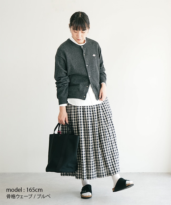 DT-D0031LMW]DANTON(ダントン)CREW NECK CARDIGAN(クルーネック