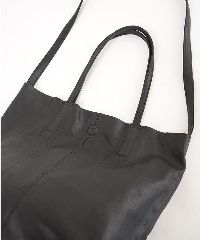 ms-blk-1]【保存袋付き】Morphee(モルフェ)3WAY MIDIUM TOTE(SHORT