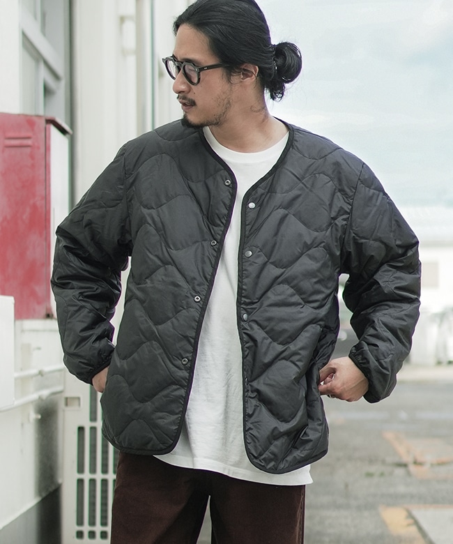 SALE 30%OFF】[SUAF361]nanamica(ナナミカ) Reversible Down Cardigan