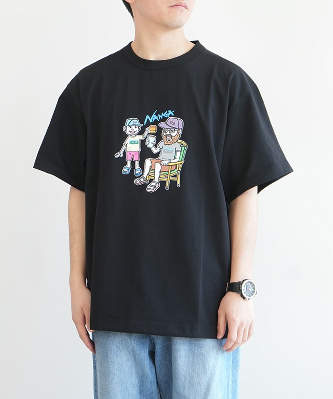N2500-1M021Z]NANGA(ナンガ) ECO HYBRID TEE (FAM PT) エコ