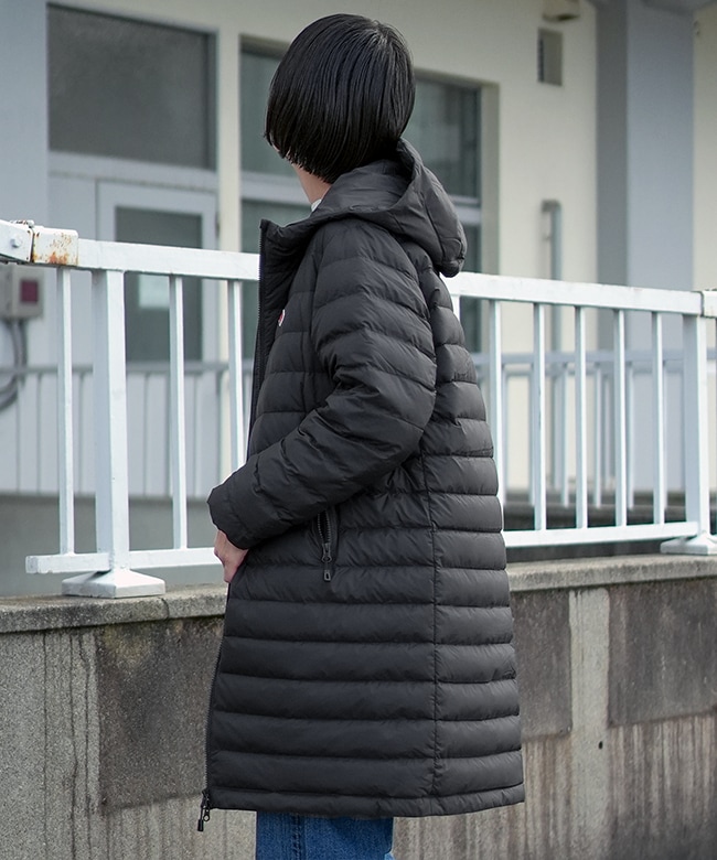 ◇[DT-A0566NRP]DANTON(ダントン) ナイロンタフタ ミドル ダウン