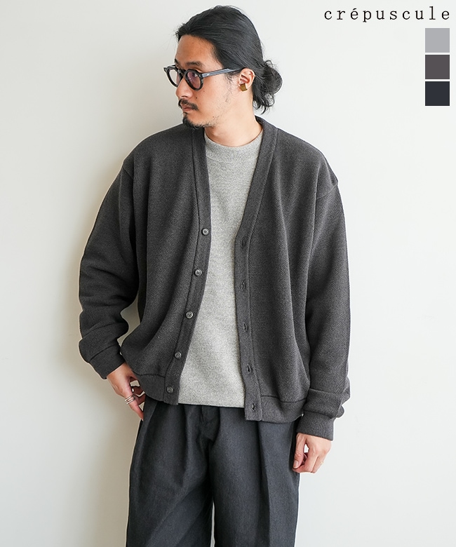 SALE 30%OFF】[2503-002]crepuscule (クレプスキュール) Co/Wo Moss