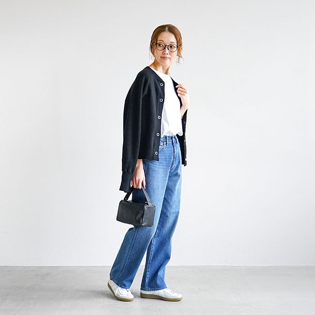 SALE 50%OFF】◇[b1037]SOLAMONAT(ソラモナ)5Pストレートデニムパンツ