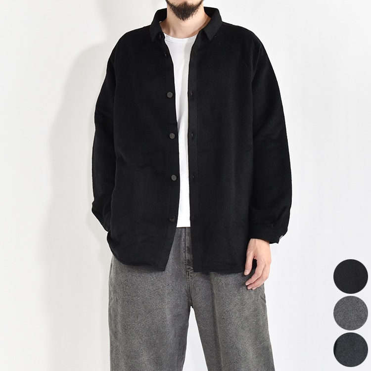 SH-108]MITTAN(ミタン/ミッタン)ウールシルクキャメルシャツ | MITTAN