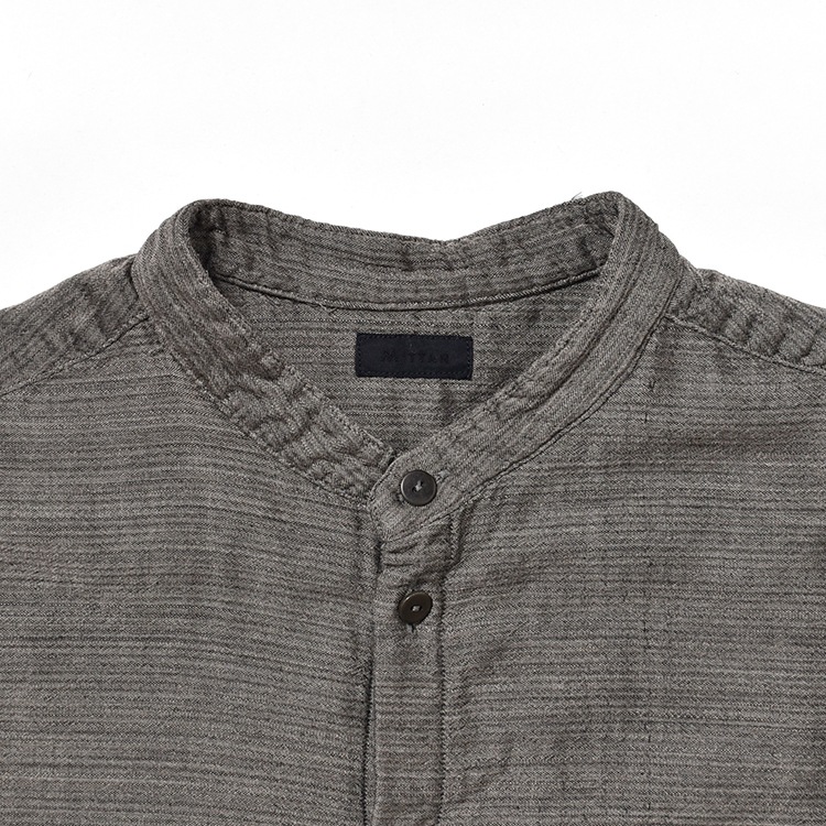 SH-112]MITTAN(ミタン/ミッタン)毛綿三重織シャツ | MITTAN(ミタン