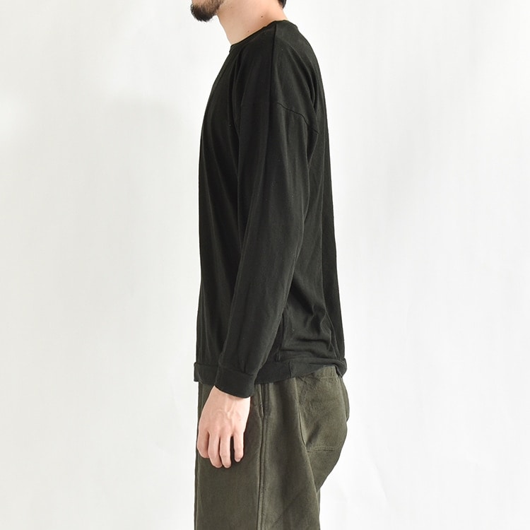 T-42]MITTAN(ミタン/ミッタン)強撚絹袖糸ワイド長袖 | MITTAN(ミタン