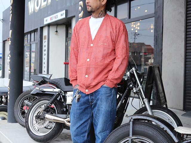 全4色【GANGSTERVILLE/ギャングスタービル】2024SS「Jacquard Knit