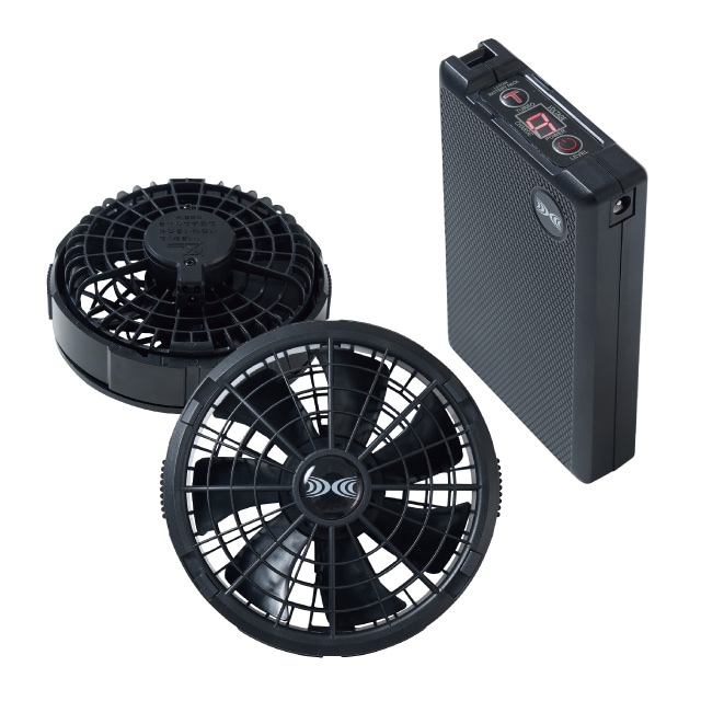 空調服 ファンバッテリーセット(18Vバッテリー・ワンタッチファン