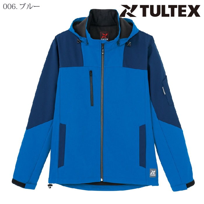 TULTEX] AZ-10312 裏フリース防風ジャケット（男女兼用）-医療白衣と