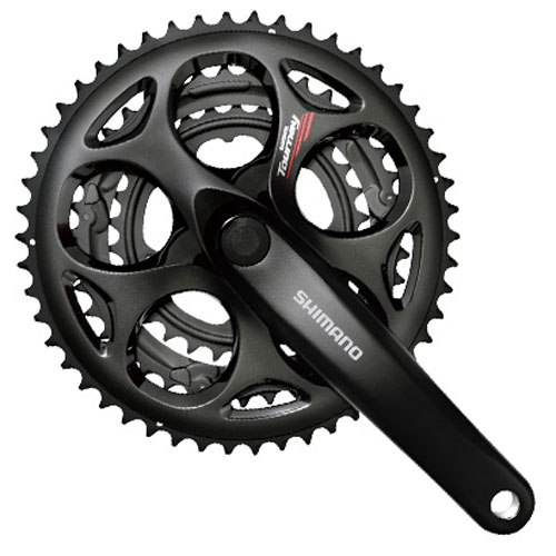 シマノ TOURNEY FC-A073 (50×39×30T) クランクセット チェーンガード無