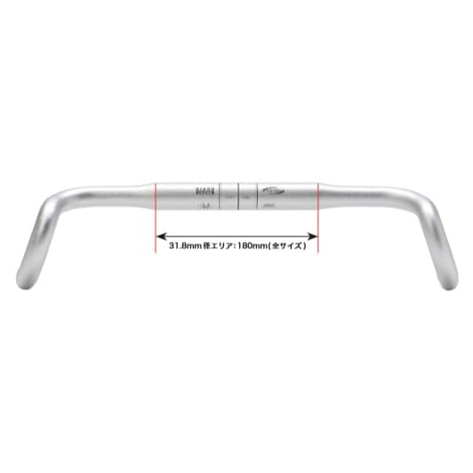 ディズナ バンディー2ハンドル サンドシルバー 31.8mm ドロップ