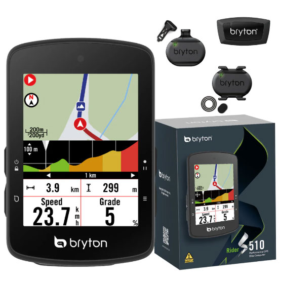 ブライトン Rider S510T (ケイデンス・スピード・心拍センサー付) GPS