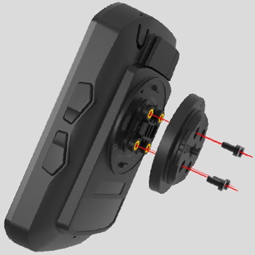 ブライトン Rider Sシリーズ用ガーミンマウント変換キット（Rider S500