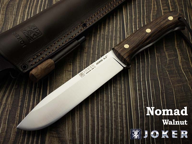 ジョーカーナイフ ブッシュクラフトナイフ ノマド ウォールナット