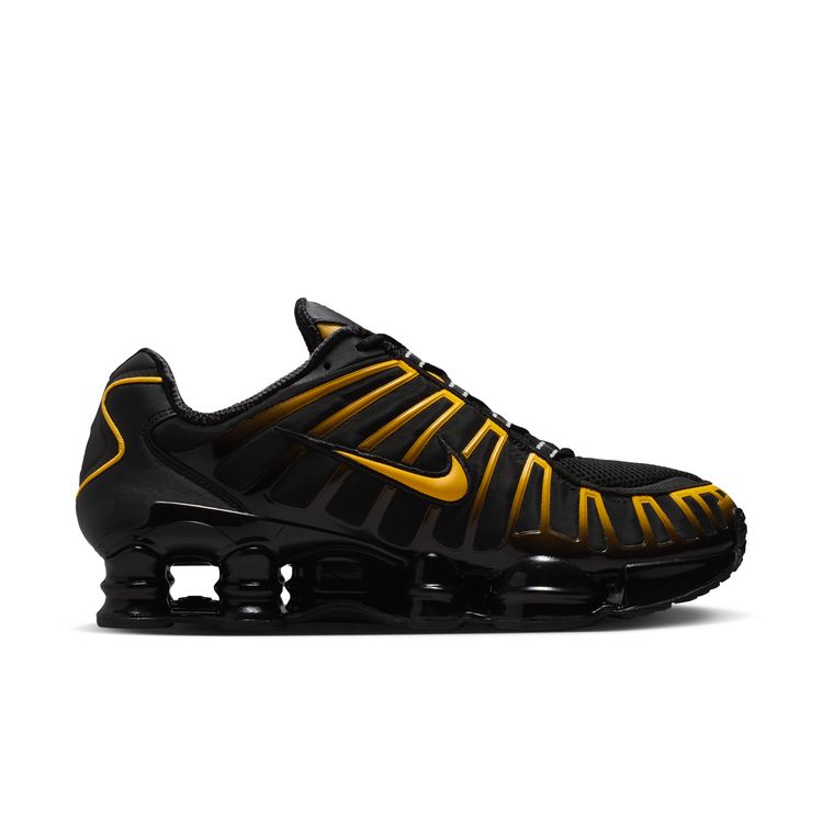 NIKE HO25 10/1 NIKE SHOX TL ブラック/ユニバーシティゴールド AV3595