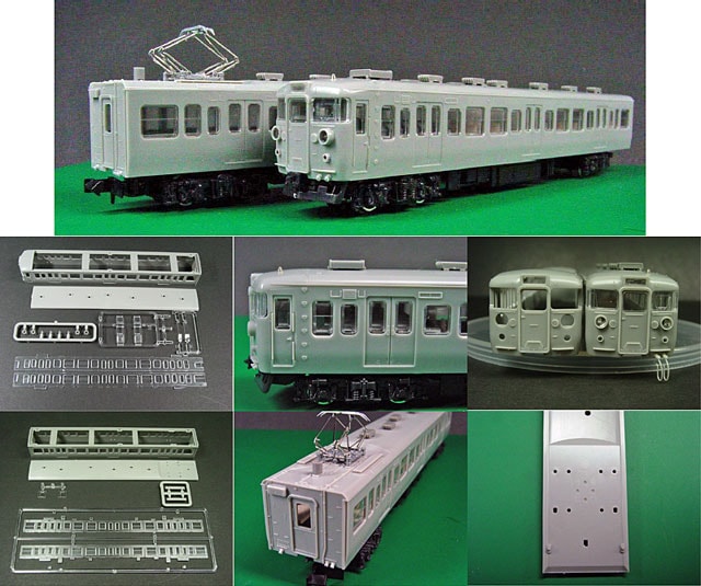 N) 2108 国鉄・近郊形直流電車 115系 クモハ115、モハ114-800 車体