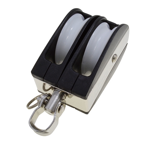 Aブロック 2車 AD-5 ［1個］滑車 |ネジ・ボルト・DIY金具の YHT NET