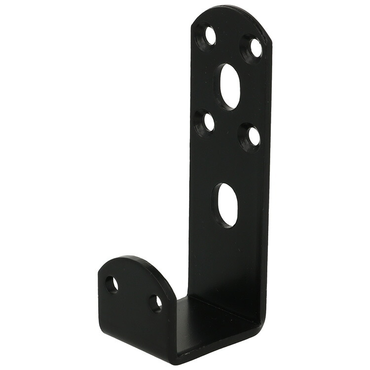 補助金具 黒 No.78 J型 ［5個］補助金具 |ネジ・ボルト・DIY金具の YHT
