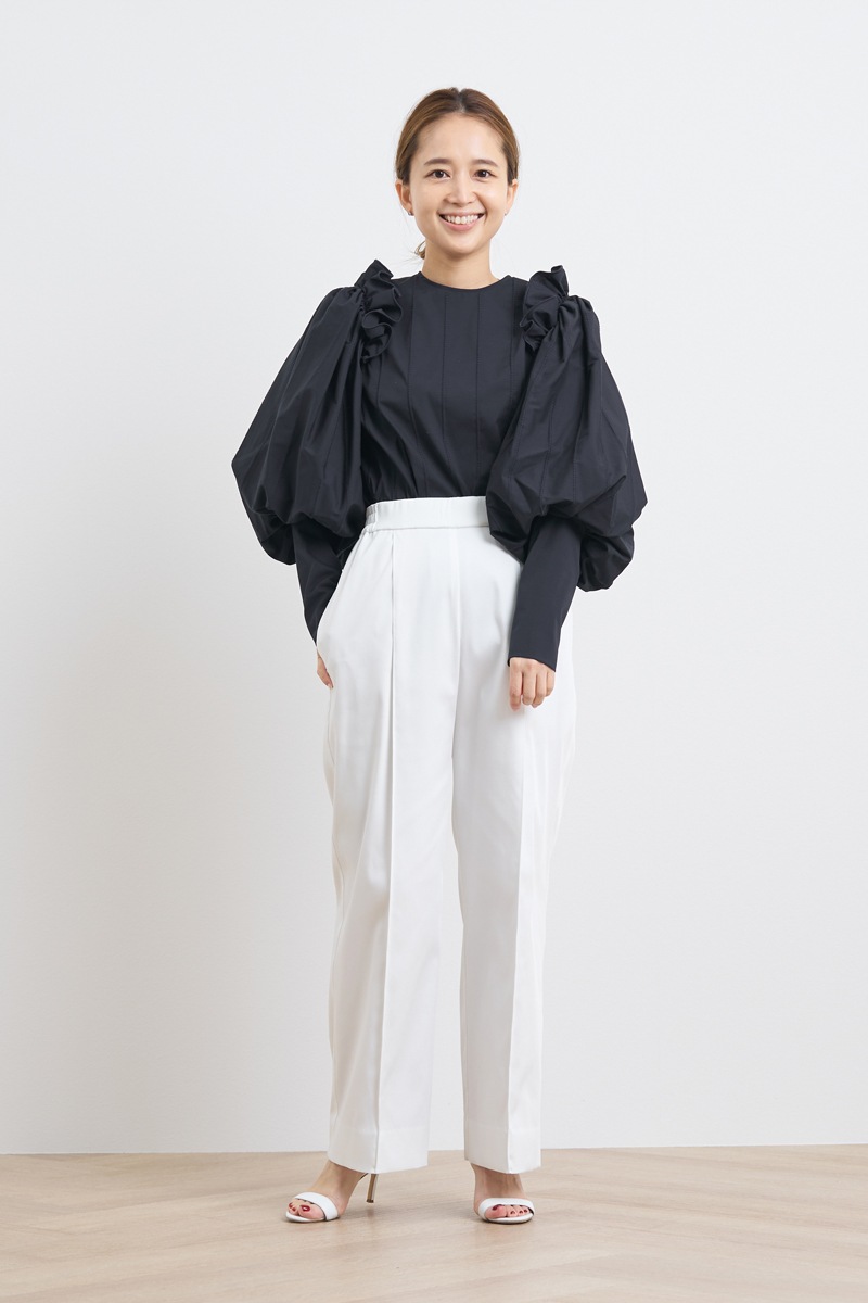 shirocon yori ミモザショートブラウス 36 yori shirocon ミモザ