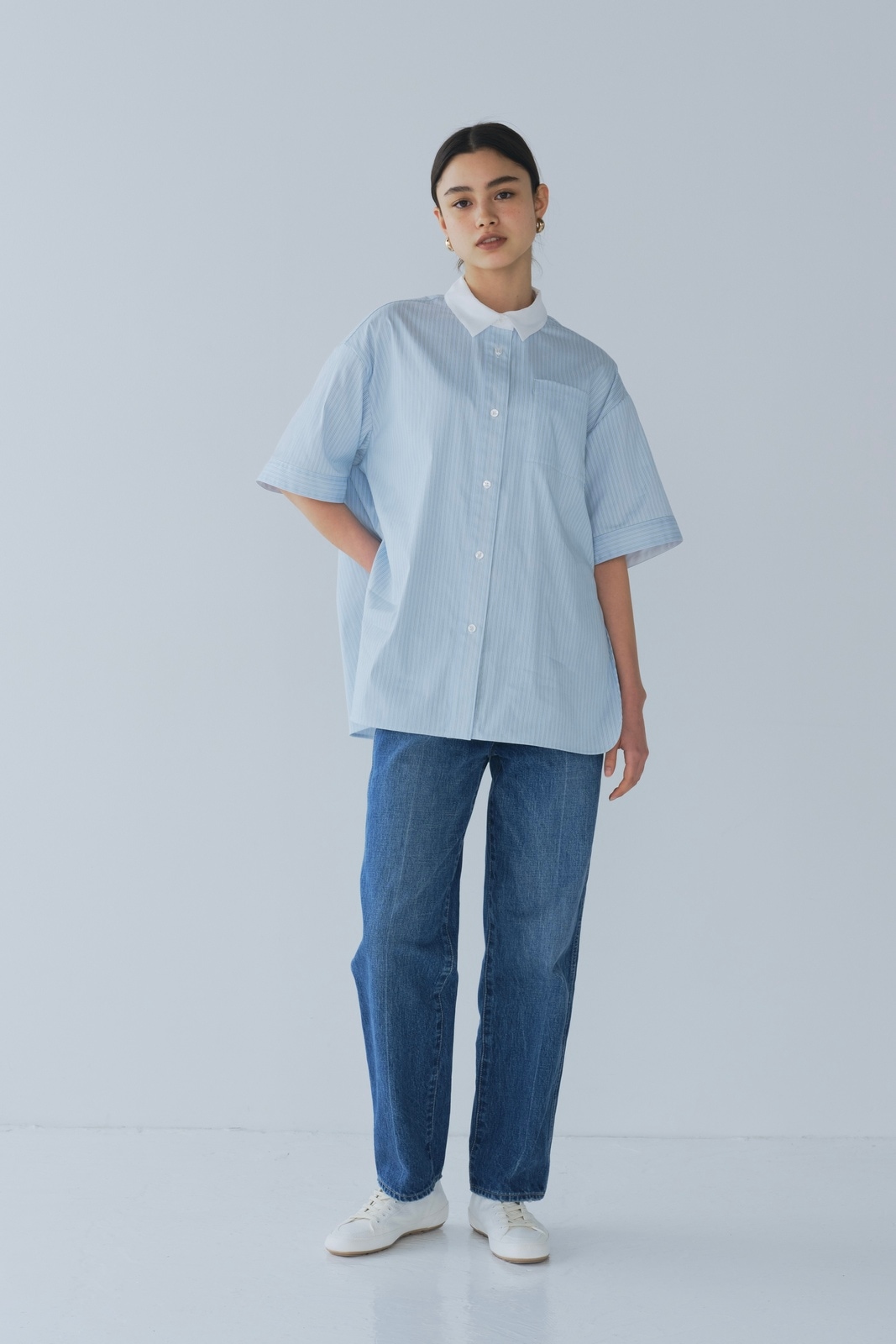 新品・未使用⭐︎yori shirocon⭐︎curlyオーバーシャツ38