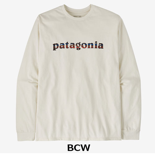 パタゴニア Patagonia メンズ・ロングスリーブ・'73 テキスト・ロゴ