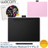 ワコム ペンタブレット Wacom Intuos Medium ワイヤレス CTL-6100WL/K0