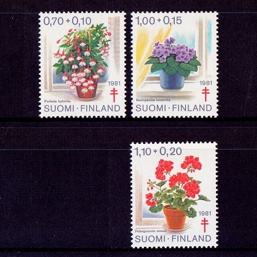 フィンランド | ☆外国切手アウトレット☆,植物,花・木 | 切手の専門店