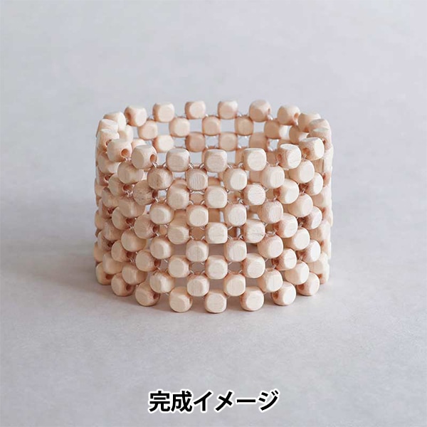 ビーズセール】 ビーズキット 『もくもくブレスレット ナチュラル