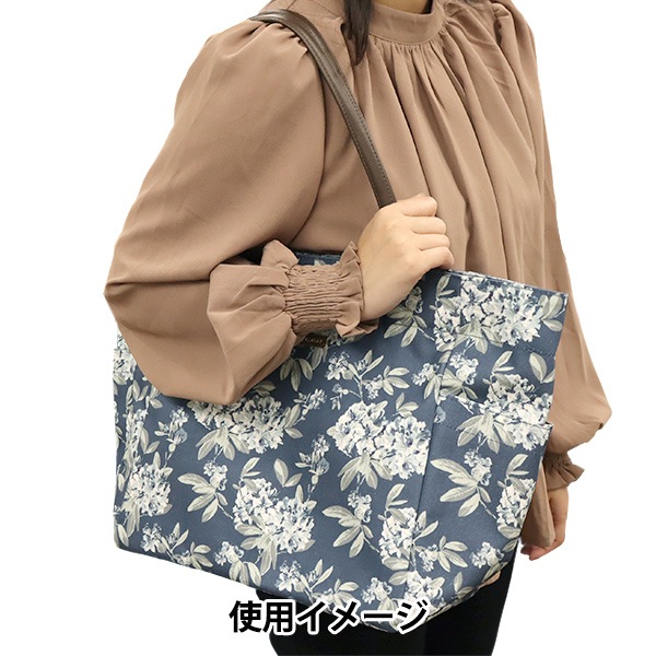 バッグ 『ローラアシュレイ トートLポーチ付 アデライン シースプレイ