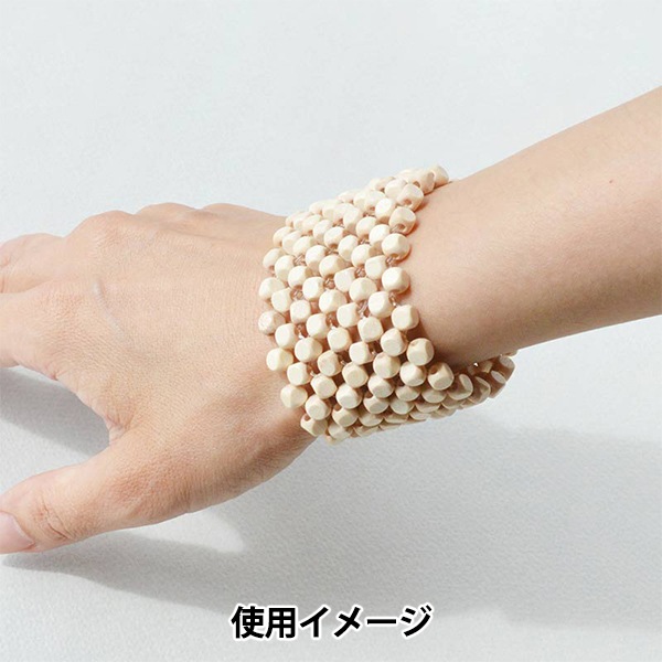 ビーズセール】 ビーズキット 『もくもくブレスレット ナチュラル