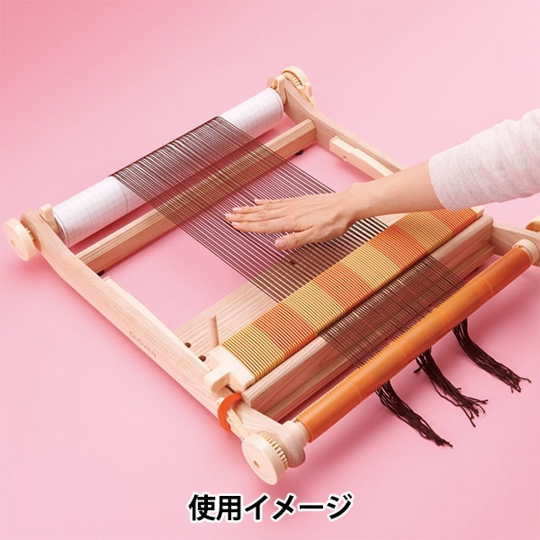 手織りセット 『手織り機 咲きおり 40cm (30羽セット) 57-950』 Clover