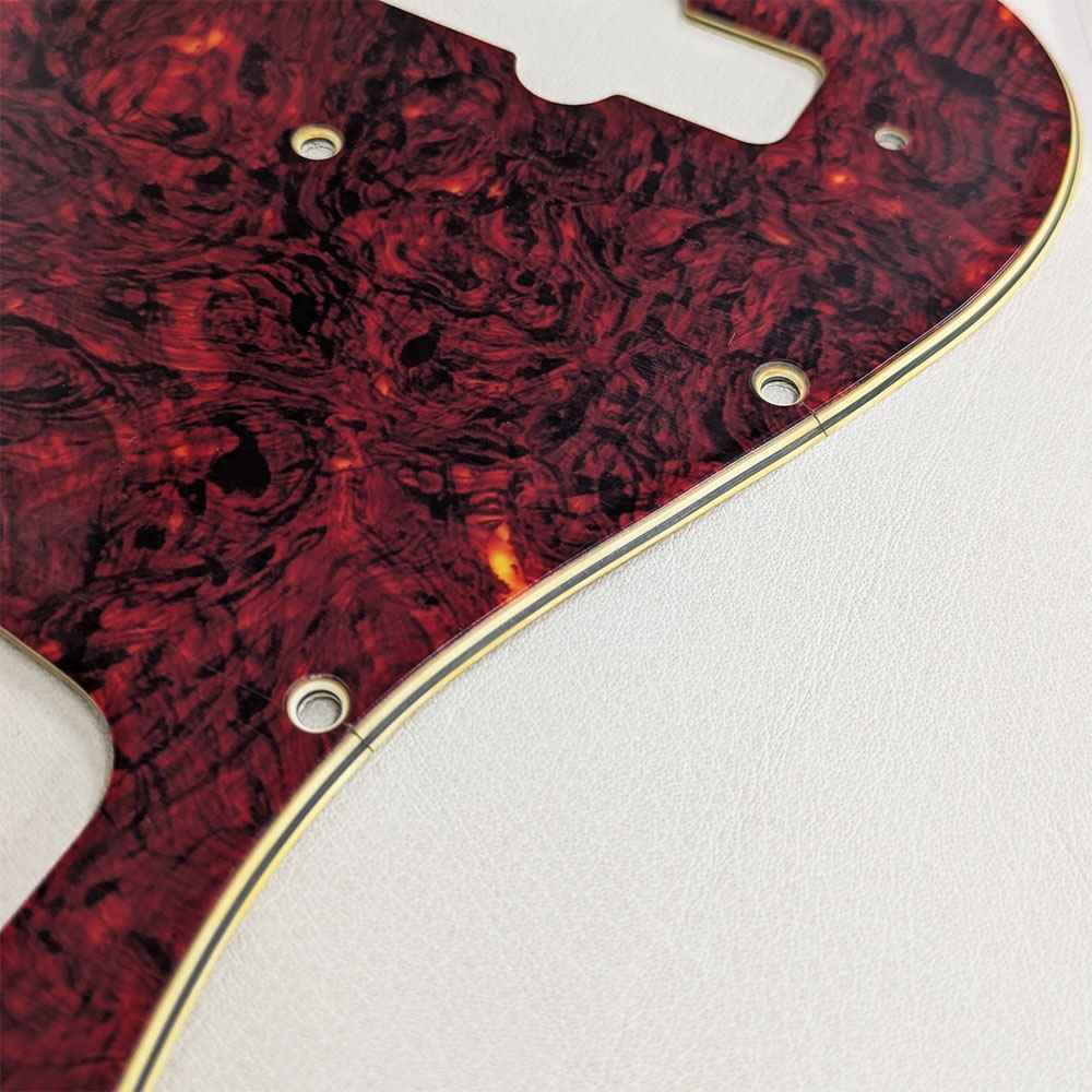 YJB PARTS】 JB60's ジャズベース用ピックガード レリック赤べっ甲4P