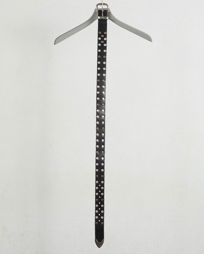 NVRFRGT ネヴァーフォーゲット 25AW 4c STUDDED LEATHER BELT | BRAND