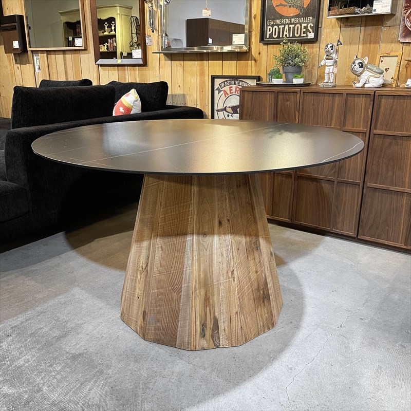 USING Y563 セラミック円形ダイニングテーブル | テーブル,ダイニング