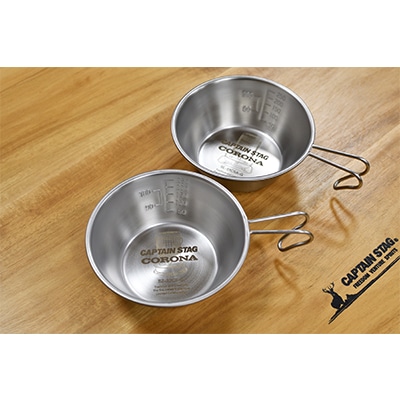 SZデザイン】【数量限定】ステンレス製シェラカップ320ml【キャプテン