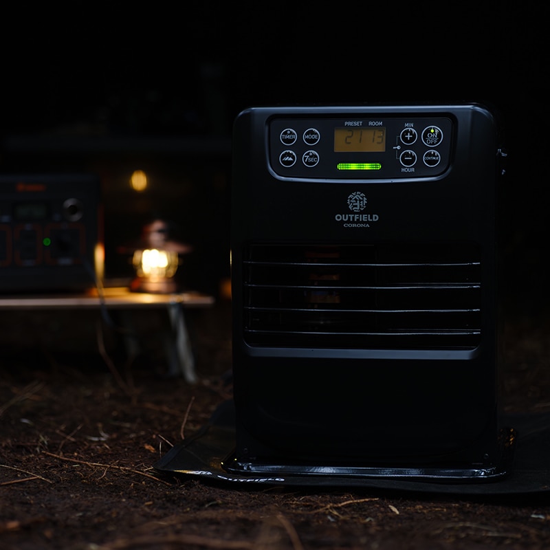 OUTFIELD】【NIGHT BLACK EDITION】【コロナストア限定】【2.5kWタイプ