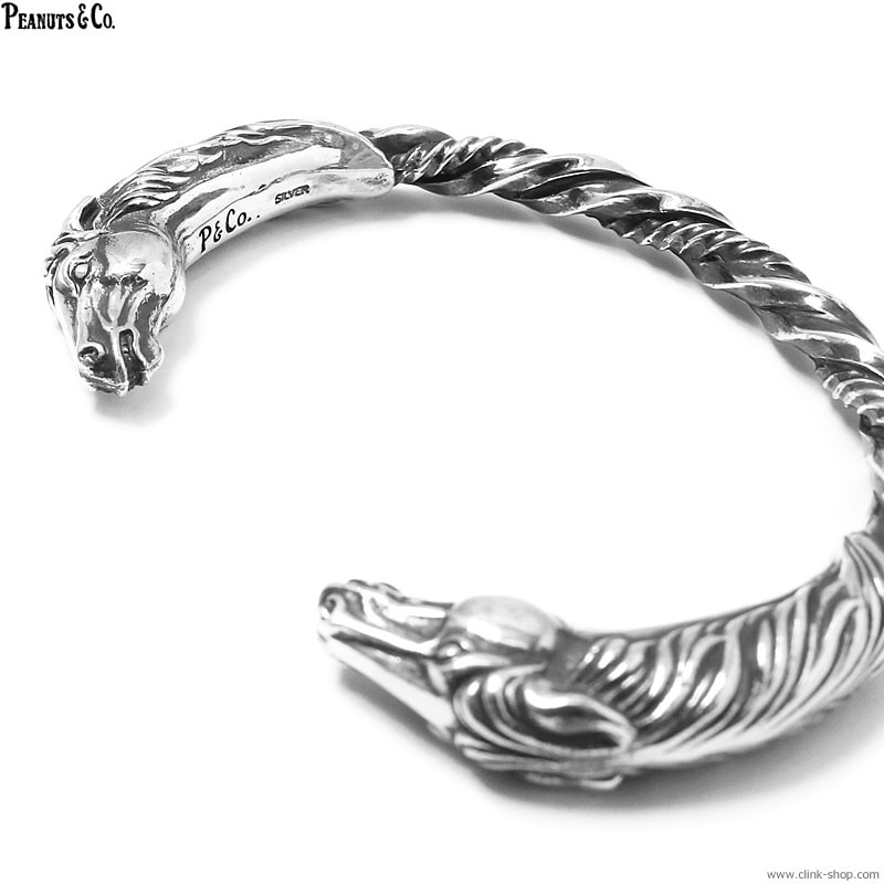 CLINK｜PEANUTS & CO. HORSE TWIST BANGLE (SILVER)｜東京・吉祥寺
