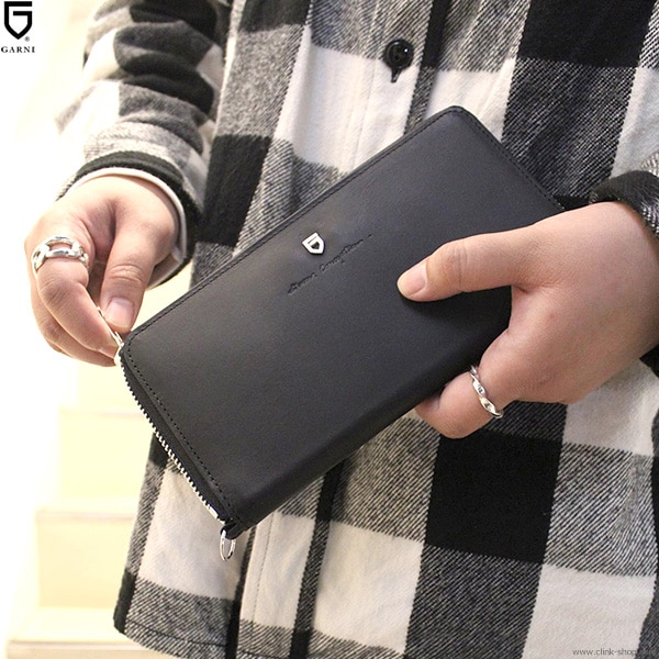 CLINK｜GARNI SIGN ZIP LONG WALLET (BLACK) [GL20007]｜東京・吉祥寺