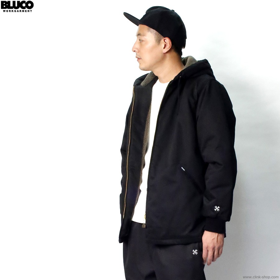 CLINK｜BLUCO WINTER HOODED WORK COAT (BLACK) [147-31-052]｜東京