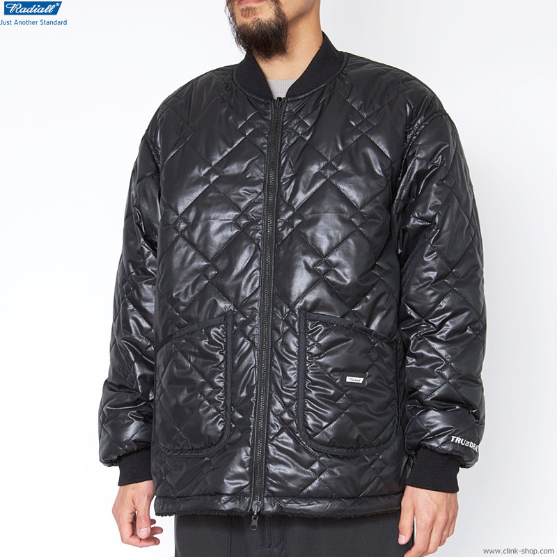 CLINK｜RADIALL TETON - ZIP UP BLOUSON (BLACK) [RAD-22AW-JK011