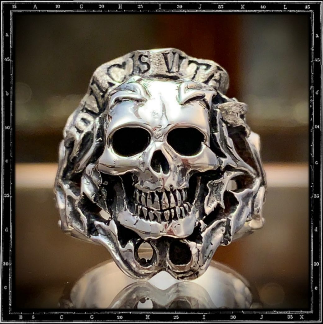 DVLCIS VITA SKULL RING | クレイジーピッグ公式オンラインストア