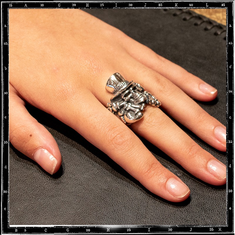 CRAZY PIG MASCOT SKULL RING | クレイジーピッグ公式オンラインストア