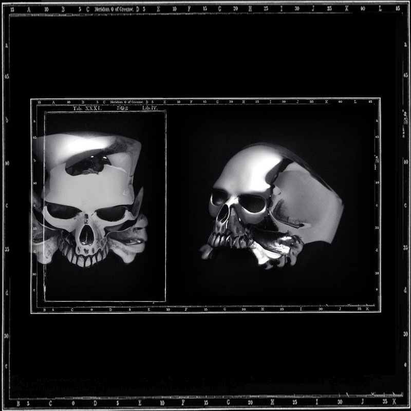 EVIL SKULL RING SMALL CROSSBONES | クレイジーピッグ公式オンライン