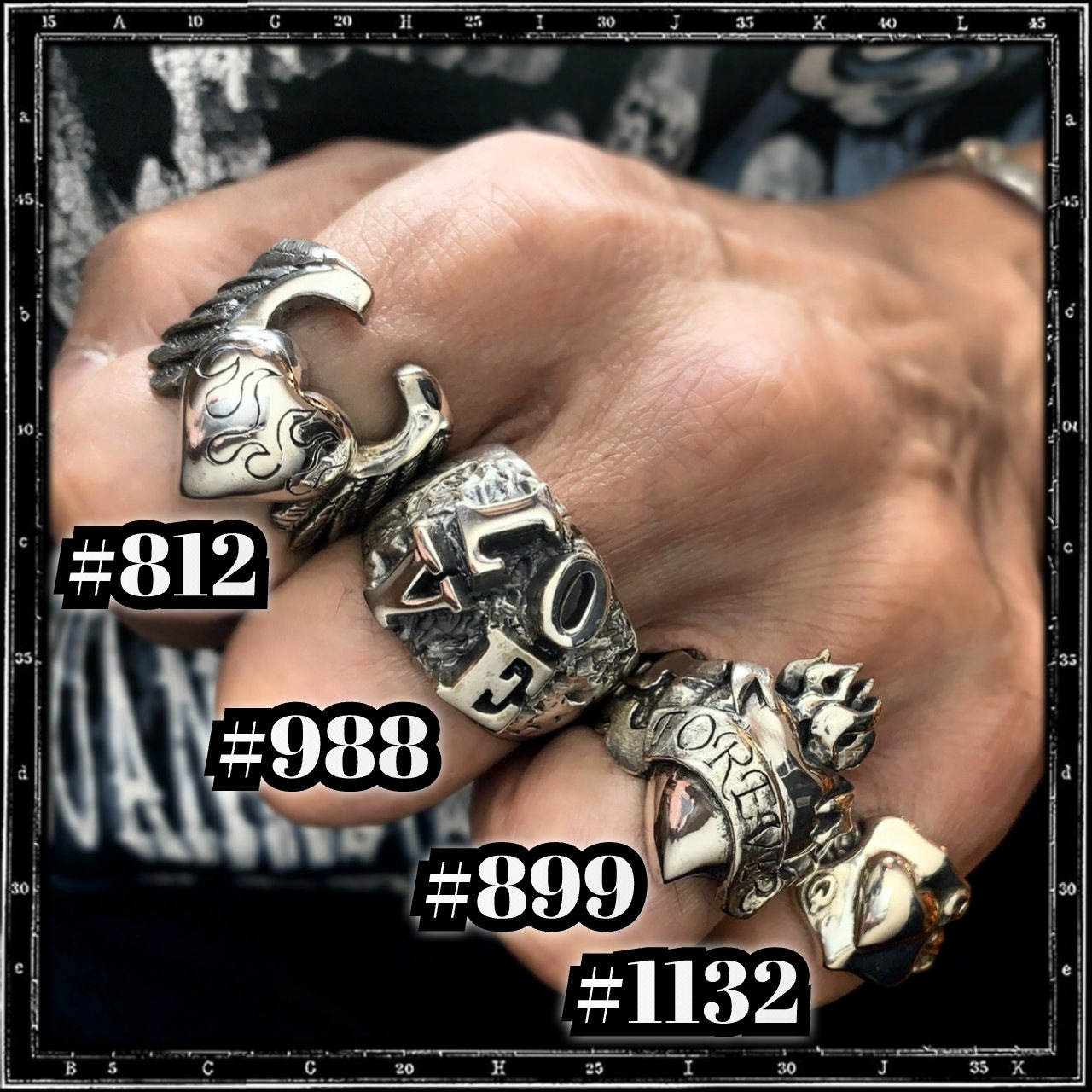 HEART & WINGS RING - LARGE | クレイジーピッグ公式オンラインストア