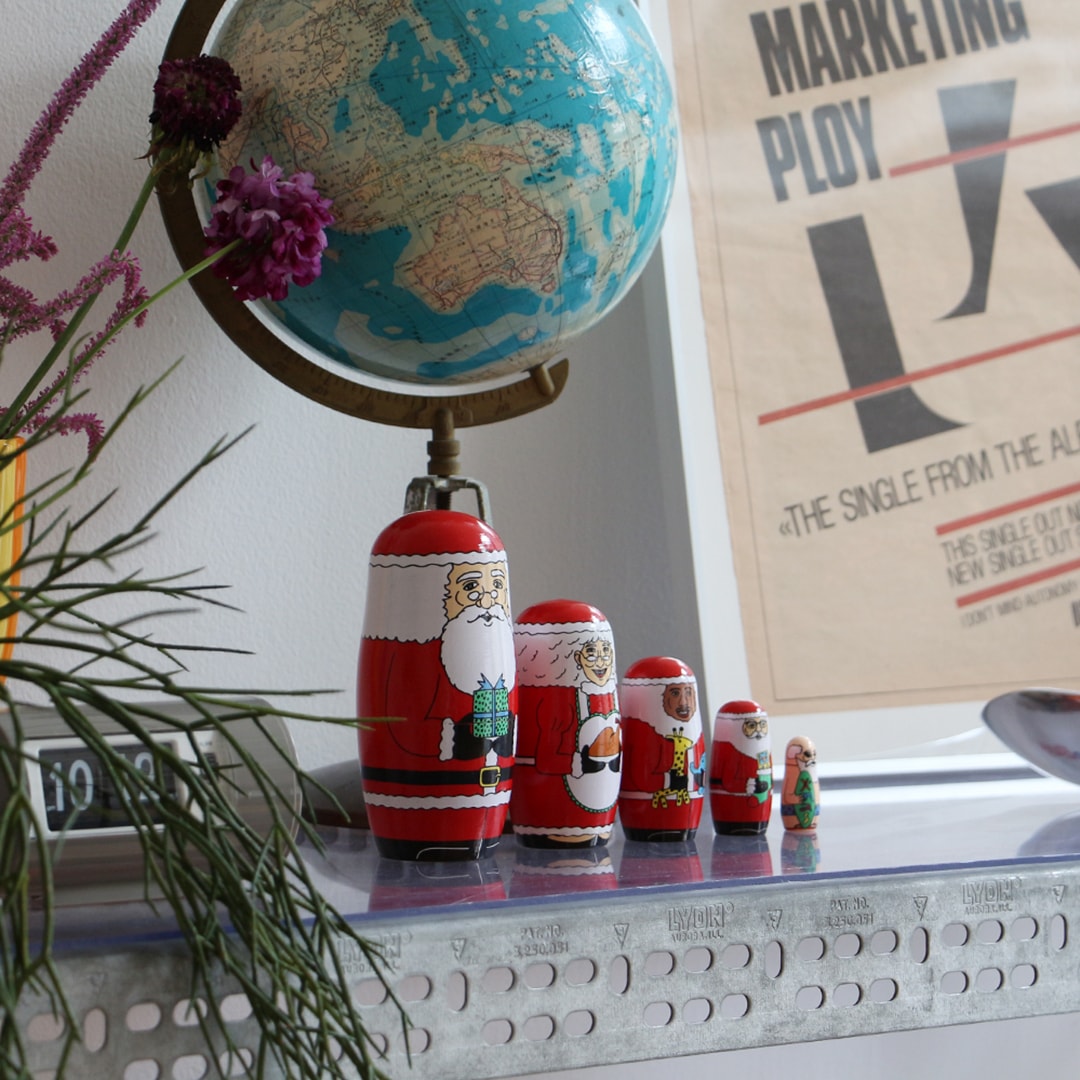 ワールドメリークリスマス | サンタのマトリョーシカ | BRANDS,MIDORI