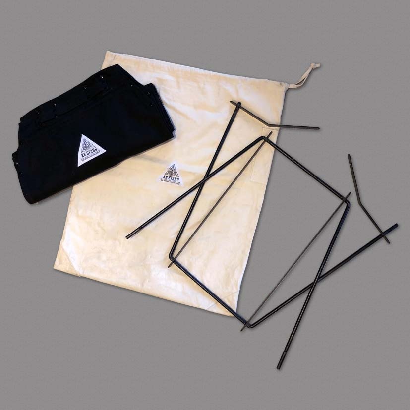 KR STAND 紋章 ブラック | DEVISE WORKS | キャンプ用品